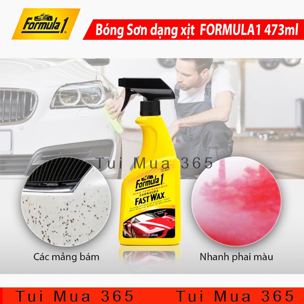 Dung Dịch Bóng Sơn Dạng Xt FORMULA 1 cho Ôtô và xe máy 473ml