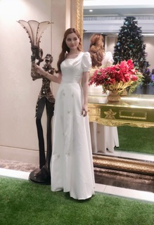 ⚡️Đầm Maxi Phi Tay Con⚡️