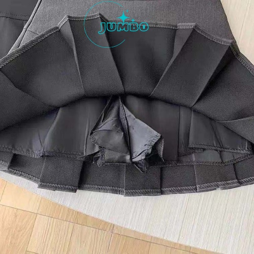 Chân váy xếp ly ngắn Jumbo bản to nhiều màu phong cách Hàn Quốc