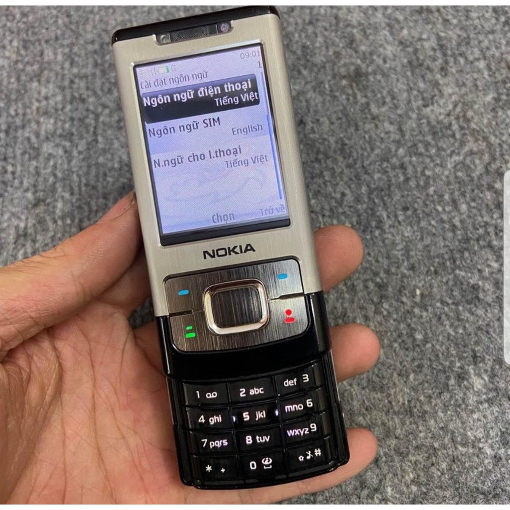 Điện Thoại Nokia 6500S Nắp Trượt Chính Hãng Bảo Hành Uy Tin Pin Trâu