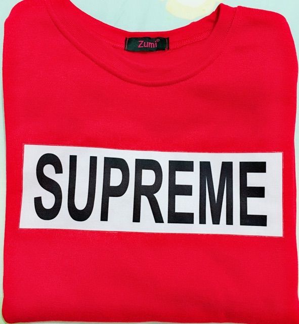 Áo SWEATER THU ĐÔNG SUPREME + HÌNH THẬT SHOP TỰ CHỤP