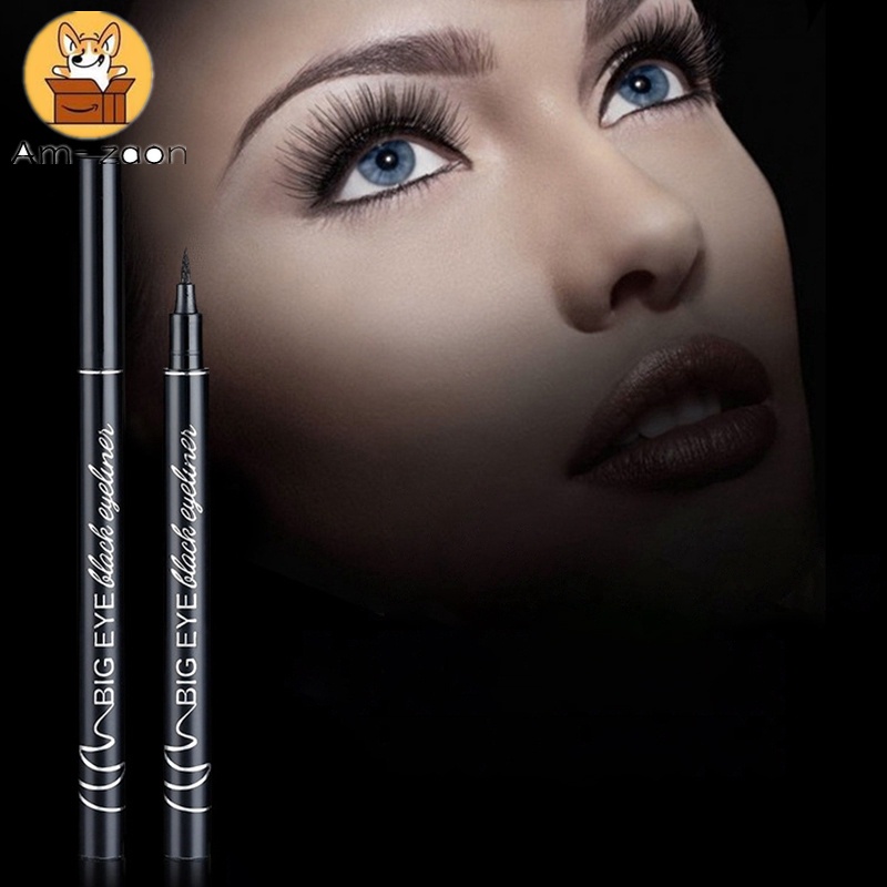 Bút Kẻ Mắt Dạng Lỏng Màu Đen Chống Thấm Nước Lâu Trôi