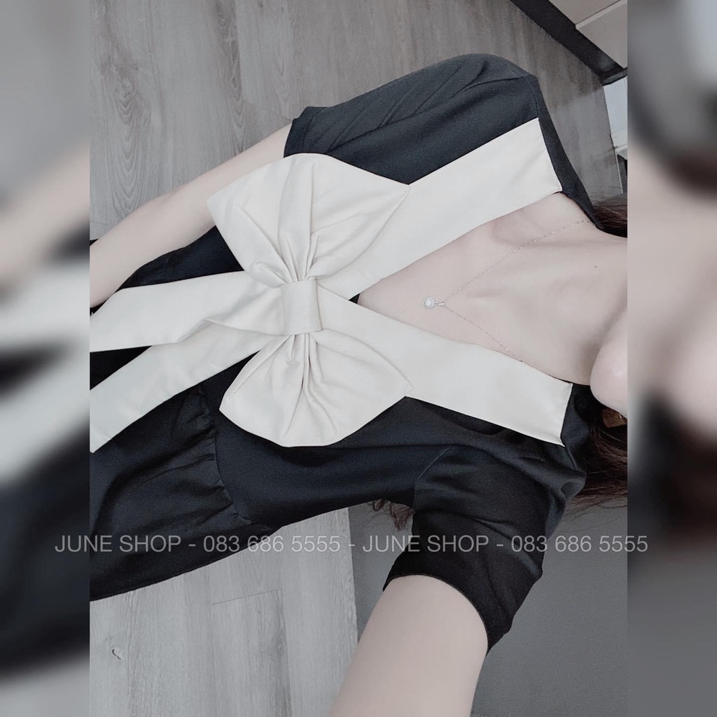 [Siêu sale]Váy bầu đầm bầu  nơ ngực ☘️chất lụa Hàn mát mềm mịnthiết kế sang chảnh