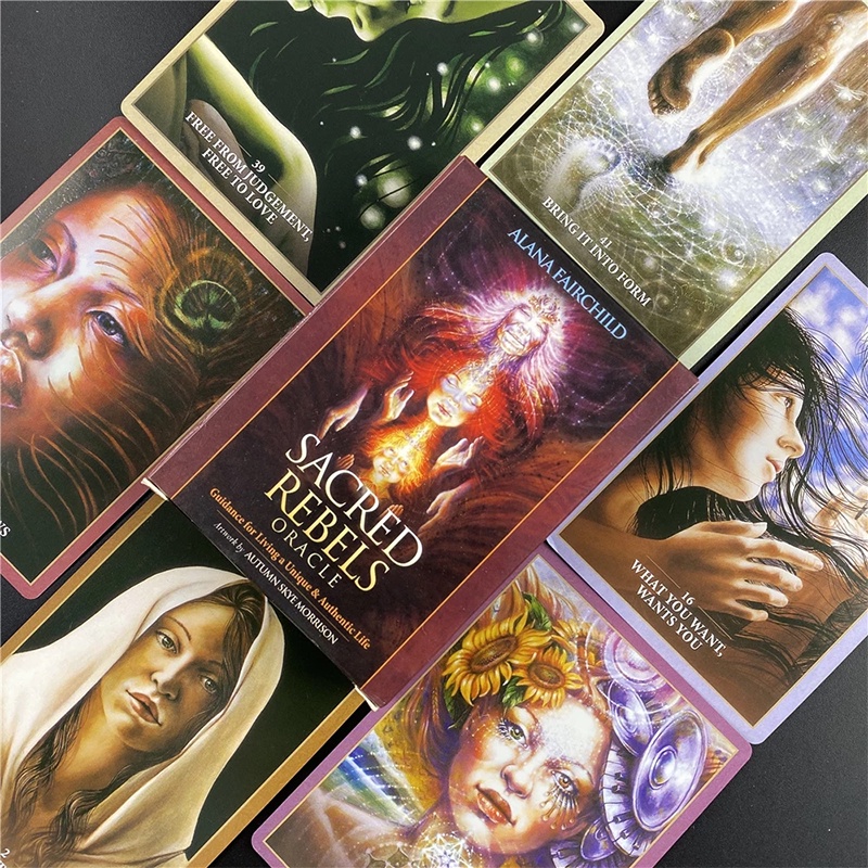 Sacred Rebels Oracle:Guidance for Living a Unique &amp; Authentic Life Tarot Card Game