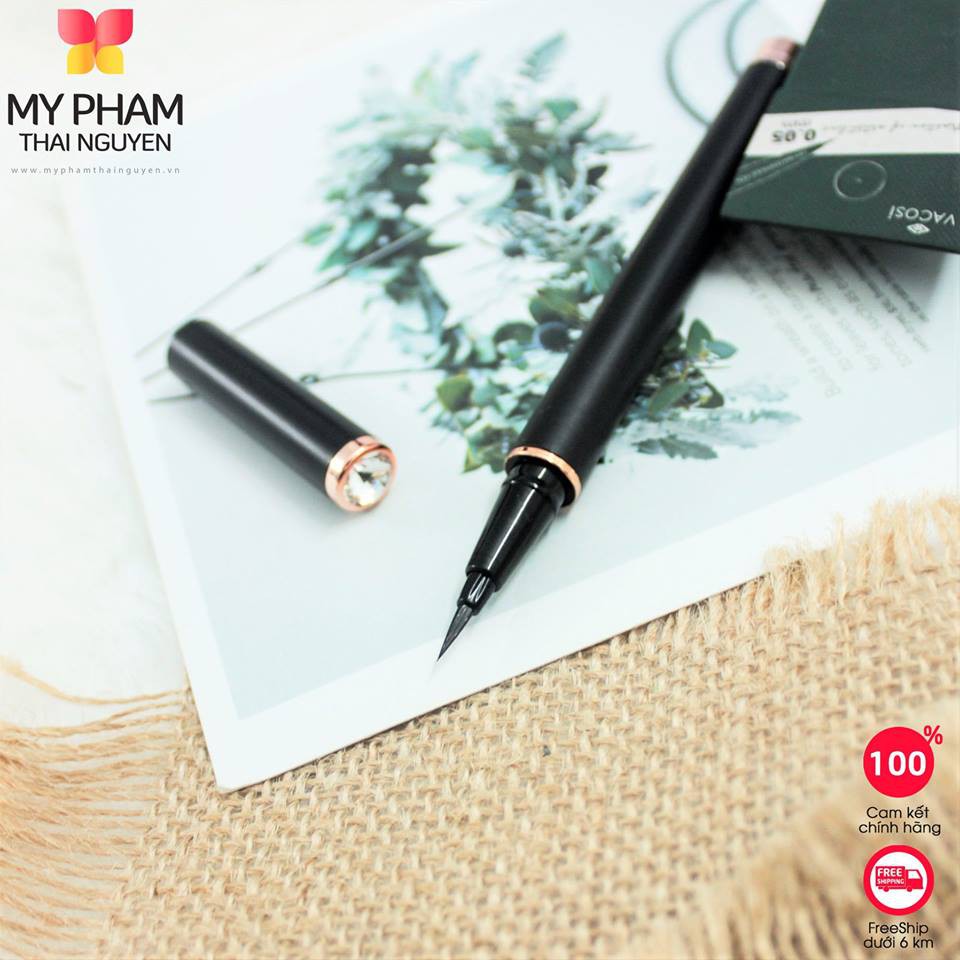 Kẻ mắt dạ VACOSI 24H WATERPROOF PEN