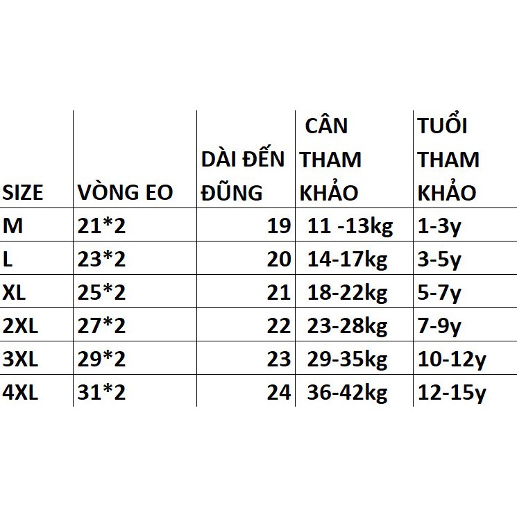Quần chip đùi quần lót bé gái an toàn mềm mại cho bé 10-40kg [hàng quảng châu]
