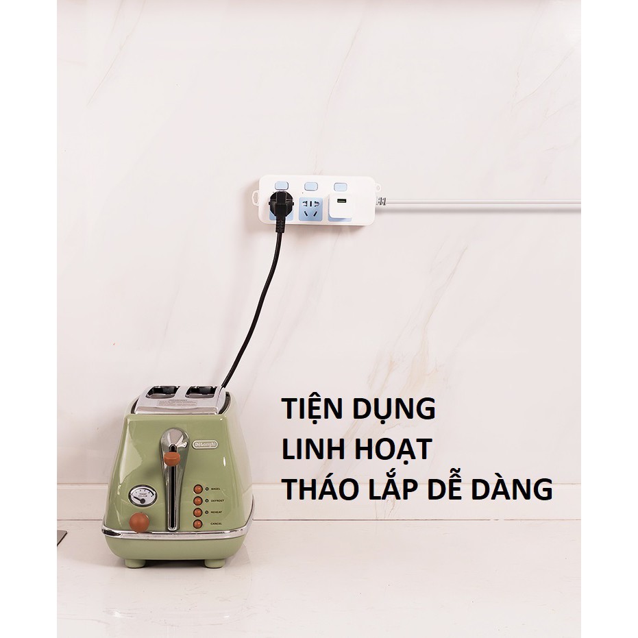 Bộ móc dán tường ghép đôi chữ U + hình tháp MDT, bộ móc dán tường treo ổ điện, treo tranh ảnh không khoan đa năng