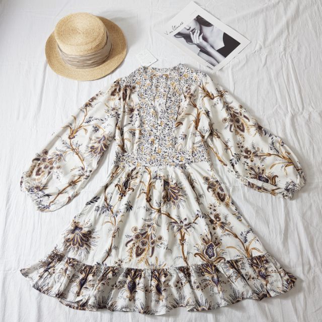 Váy họa tiết boho