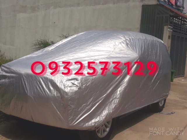 Bạt trùm xe ô tô Tráng bạc dòng Ford transit loại xịn 2 lớp dày, dai 16 chỗ | BigBuy360 - bigbuy360.vn