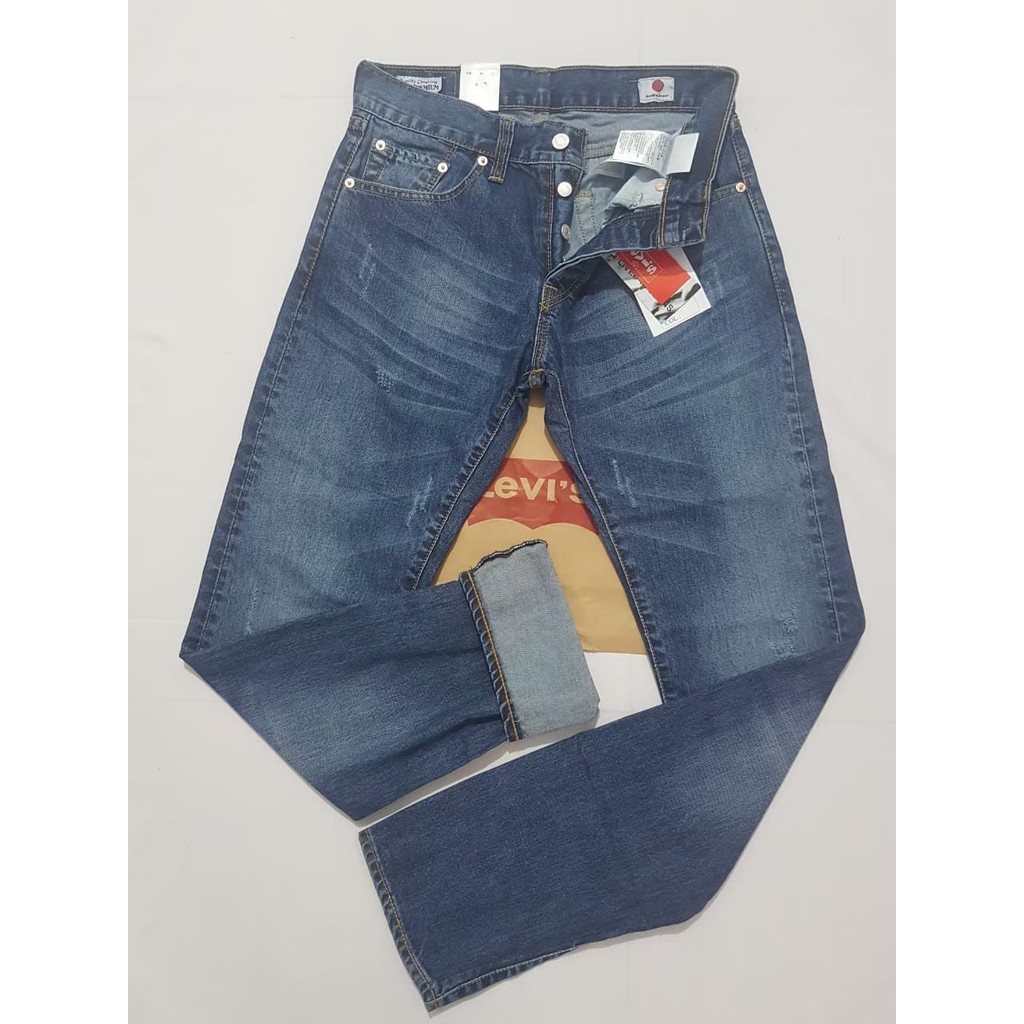 Quần Jean Ống Suông Thời Trang Retro Cá Tính Cho Nam Levis 501