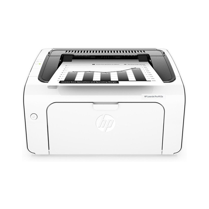 Máy In Laser Trắng Đen HP LaserJet Pro M12a NHỎ GỌN, IN NHANH, GIÁ RẺ
