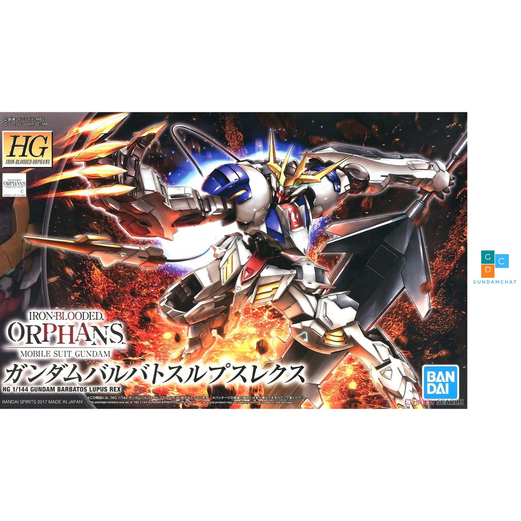 [Mã TOYJAN hoàn 20K xu đơn 50K] Mô hình lắp ráp HG Gundam Barbatos Lupus Rex Bandai - GDC