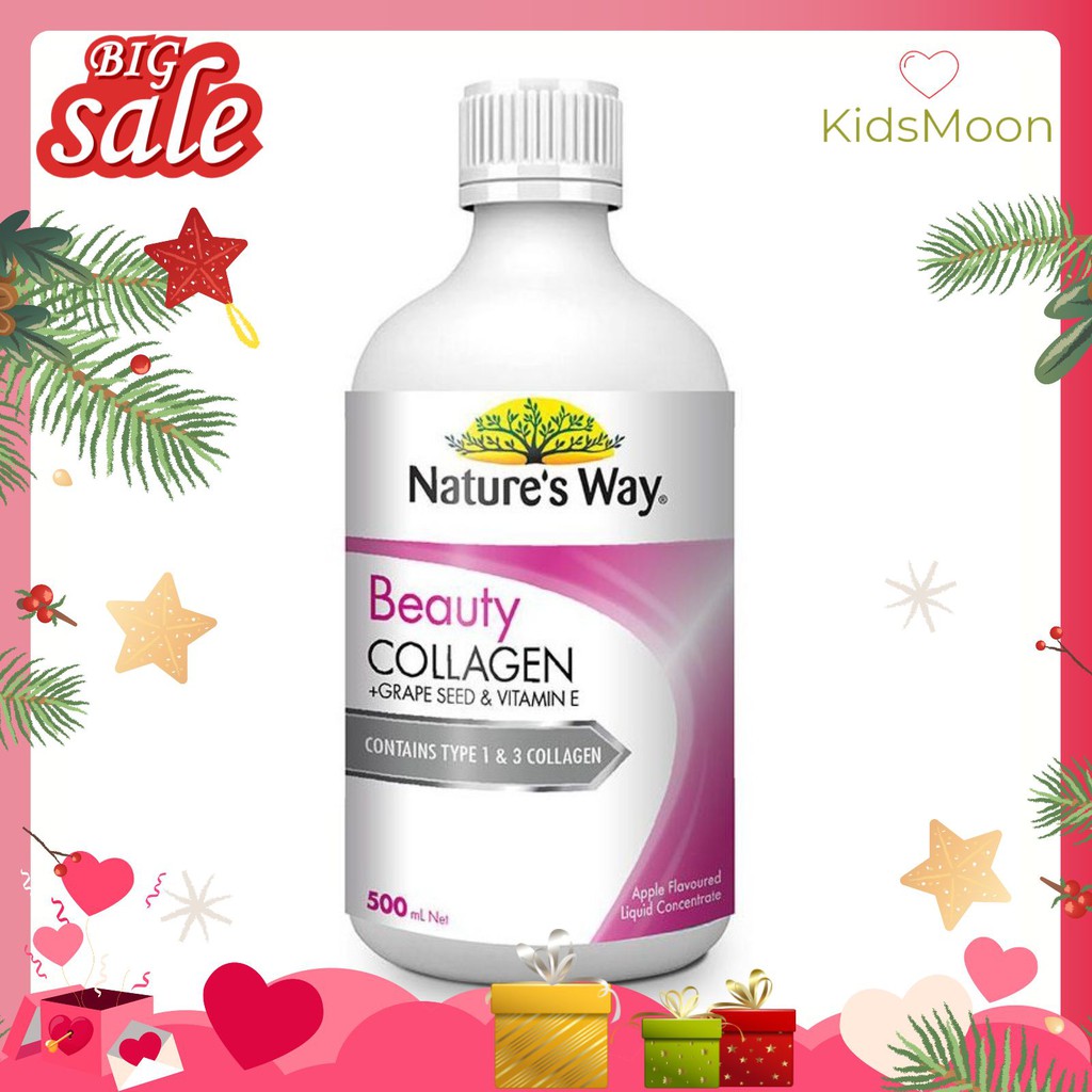 Collagen dạng nước Natures Way Beauty Collagen Liquid 500 ml