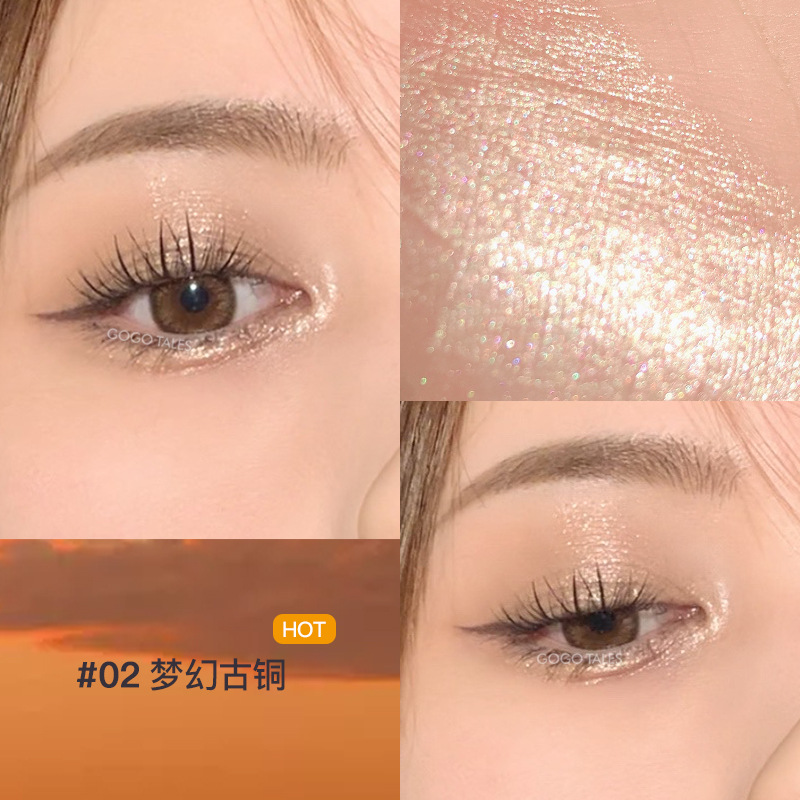 [Hàng mới về] Phấn mắt Gogo Tales dạng bút ánh ngọc trai lấp lánh với 6 màu tùy chọn | BigBuy360 - bigbuy360.vn