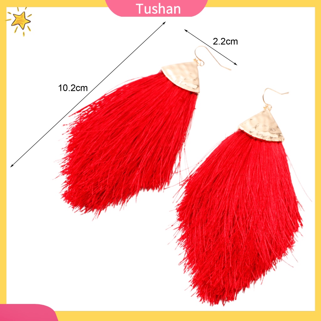 Bông tai dáng dài thiết kế sang trọng thời trang cho nữ