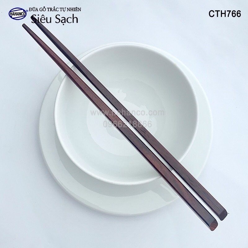 Đũa Trắc dành cho bé (1 đôi) - Đũa tập gắp, làm quen đôi đũa - CTH766 - HAHANCO