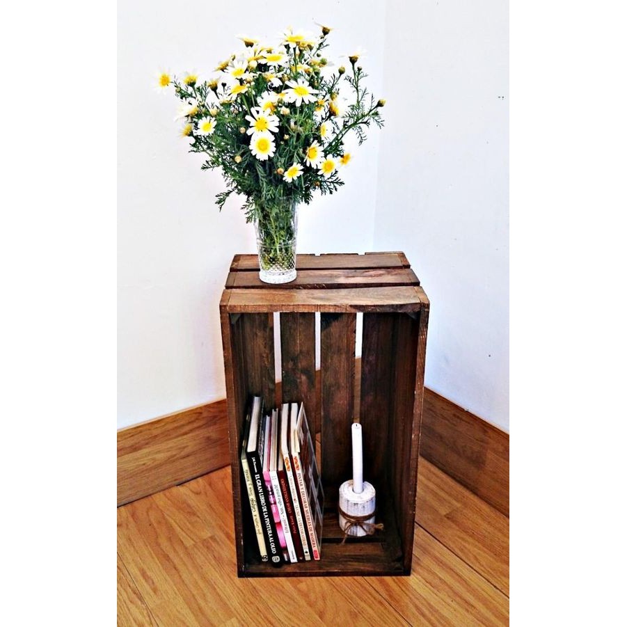 [HÌNH THẬT] Thùng gỗ thông sơn màu theo yêu cầu - Hộp gỗ decor trang trí shop đẹp | BigBuy360 - bigbuy360.vn