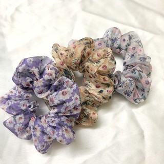 [Sỉ=Lẻ] Scrunchies Dây Buộc Tóc Hoa Nhí