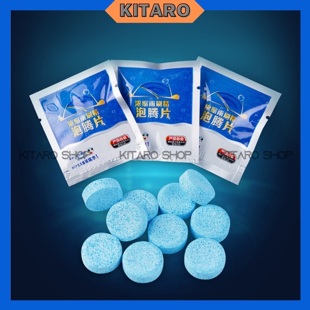 Viên Sủi Rửa Kính Xe Hơi Ô Tô