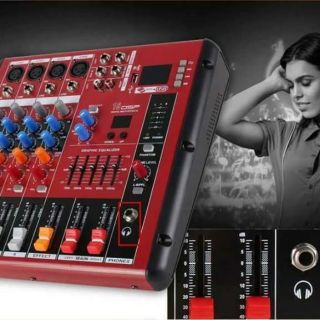Bàn trộn âm thanh mixer smr 401 chính hãng elm