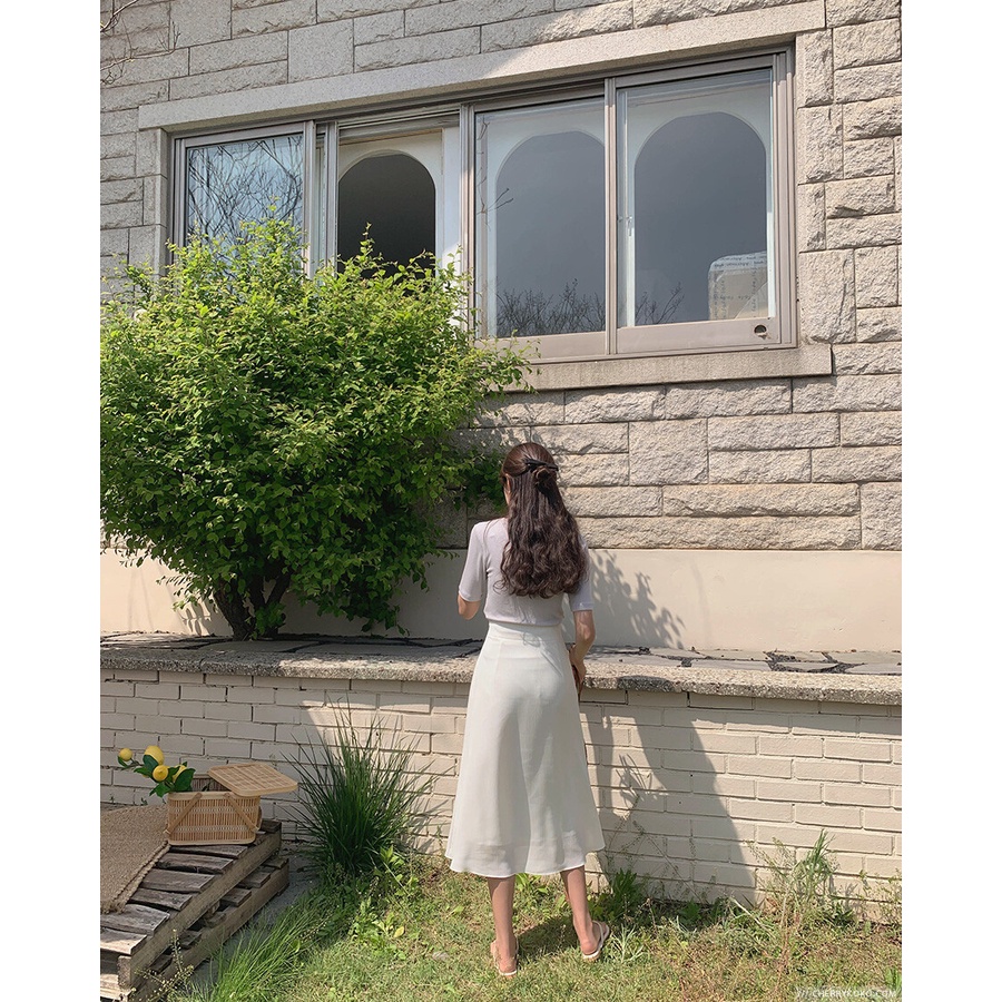 Chân Váy Voan Dài Loa Mermaid Skirt CHERRYKOKO