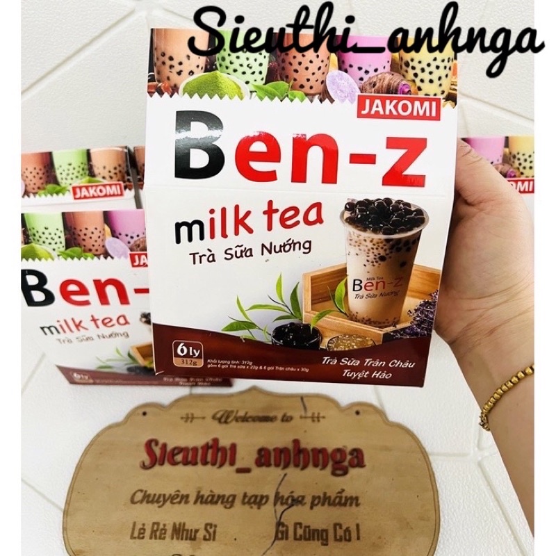 Trà Sữa Nướng Ben-Z Milk Tea Hộp 312G (6 Ly)