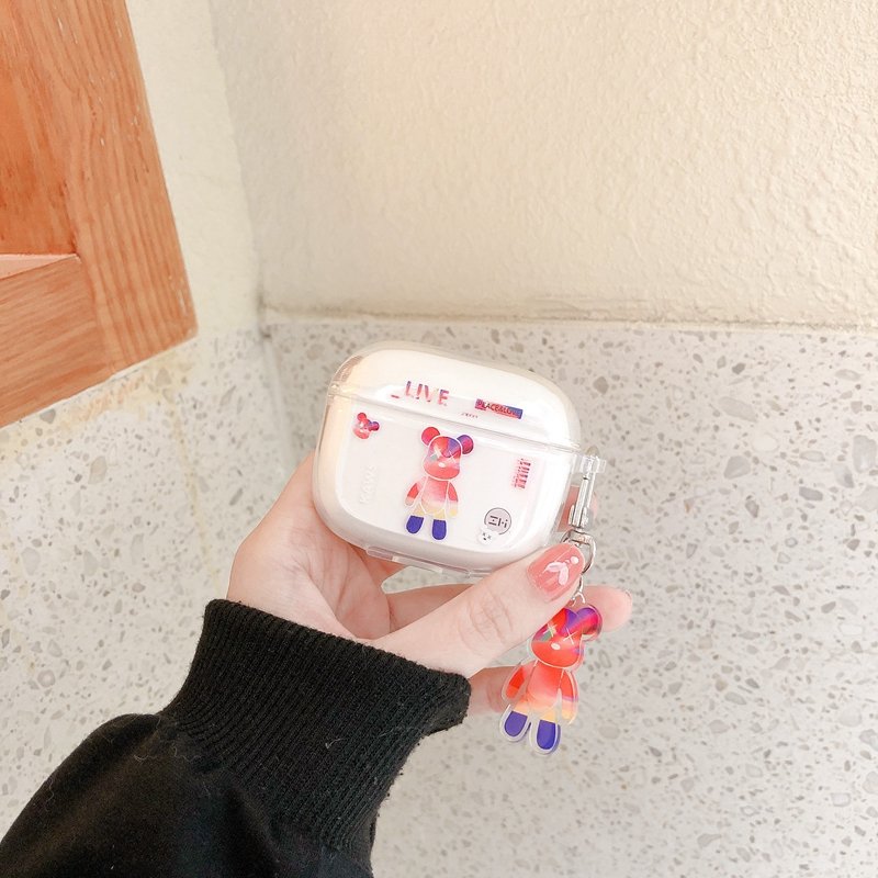 Vỏ bọc bảo vệ hộp sạc tai nghe trong suốt hình hoạt hình ZMI PURPODS PRO