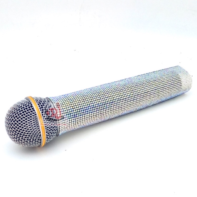Micro, vỏ tay micro, áo bọc micro kim tuyến, vỏ áo mic, vỏ bọc micro, micro bolero, microphone, mic karaoke