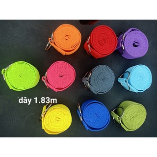 Dây tập yoga cotton dài 1,8m