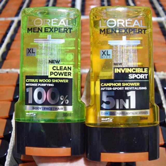 Sữa tắm gội Loreal 3 in 1 Men Expert