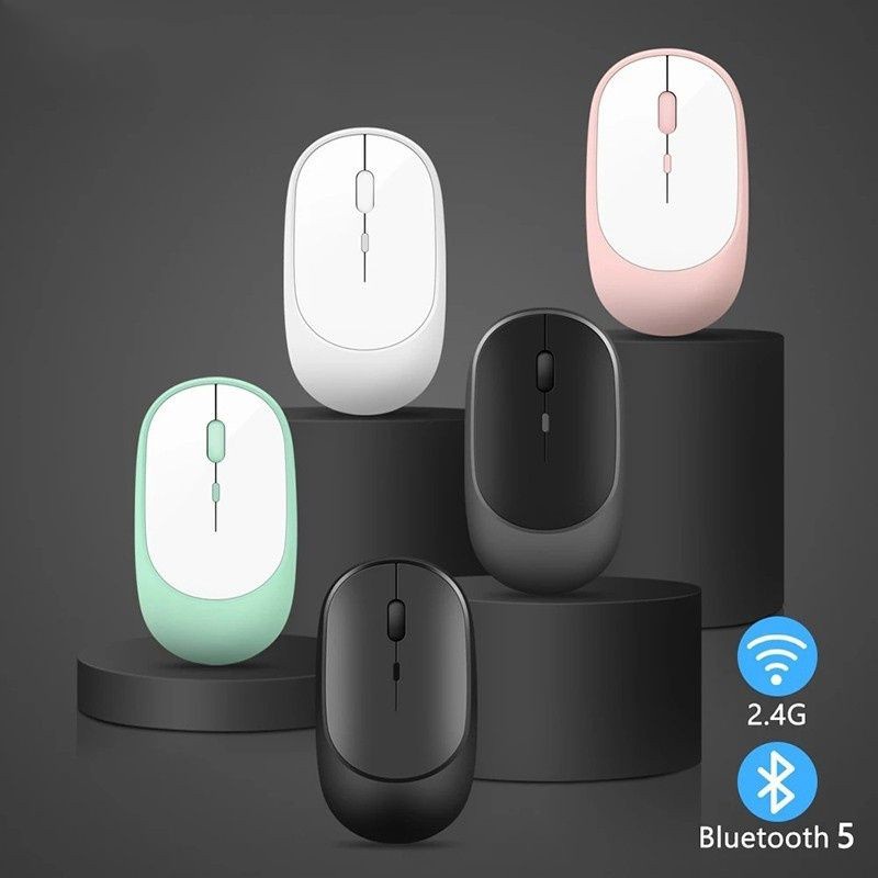 Chuột Không Dây Bluetooth 2.4G Cho ĐiệN ThoạI Và Laptop s138