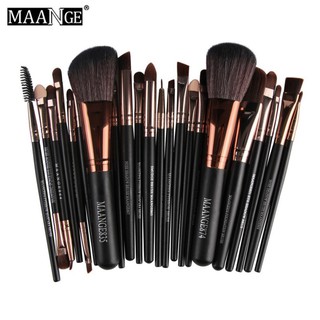 MAANGE 22Pcs Brushes Set Powder Foundation Eyeshadow Eyeliner Beauty Tool