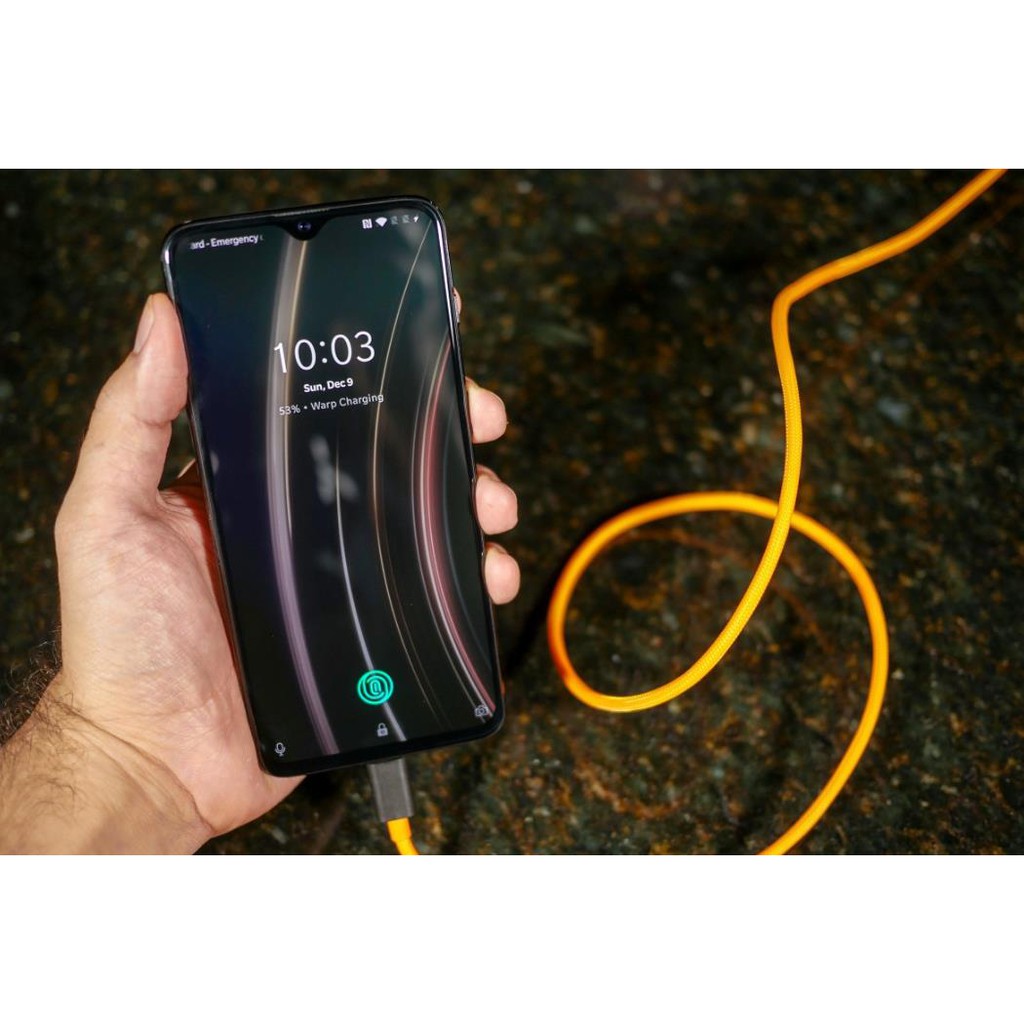 [ZIN McLaren] Cáp OnePlus Sạc Nhanh Warp Charge 30W Dây Dù Màu Cam