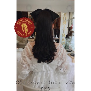 [HÌNH THẬT 100%] Tóc giả Yuritran chính hãng (Tóc cột xoăn vừa có 3 màu)