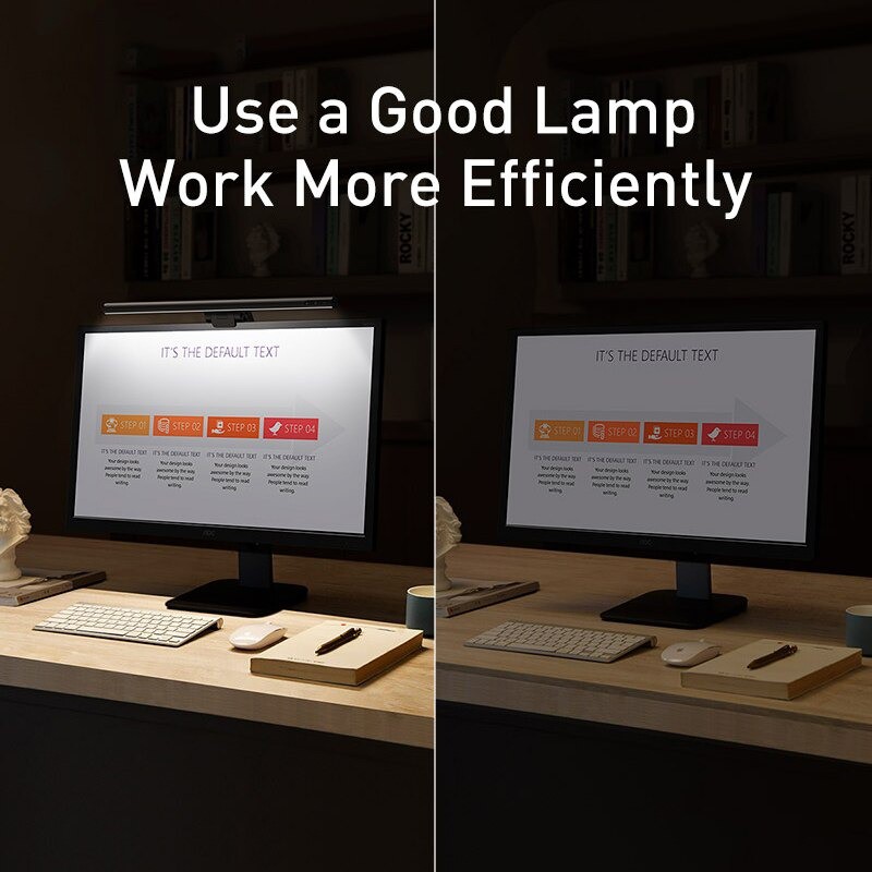 Đèn treo màn hình chống chói bảo vệ mắt Baseus iwork Series