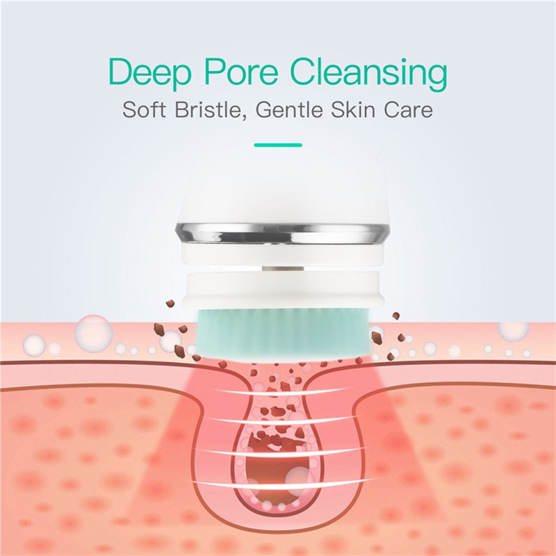 [Mã FMCGMALL - 8% đơn 250K] Máy rửa mặt CkeyiN MR525 5 trong 1 | BigBuy360 - bigbuy360.vn