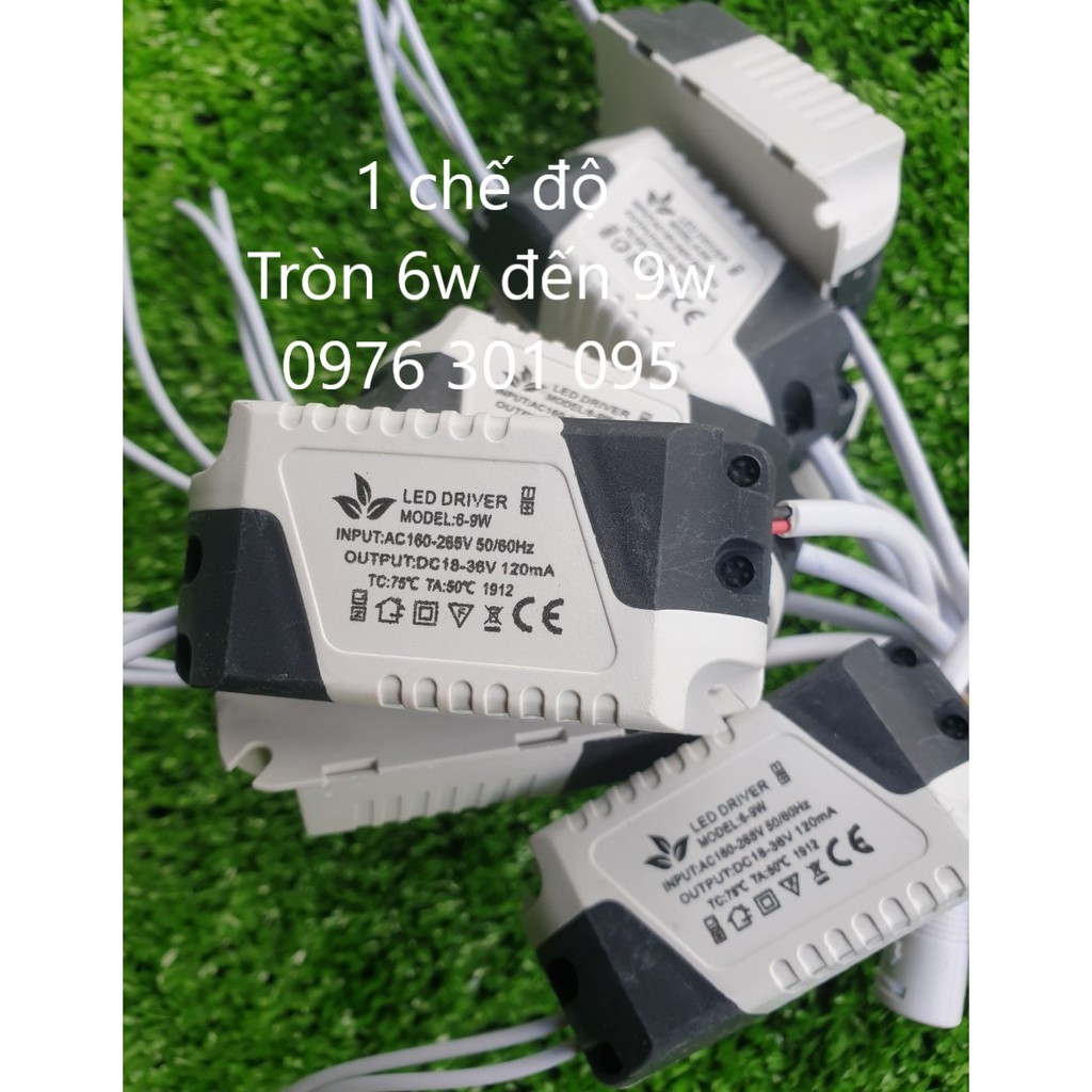 Driver đèn led âm trần và ốp trần (1 chế độ) - (Jack Kẹp & Jack Tròn) | BigBuy360 - bigbuy360.vn