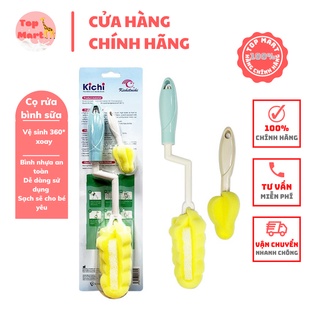 Dụng cụ cọ rửa bình sữa, bình tập hút, núm ty cho bé Kichi