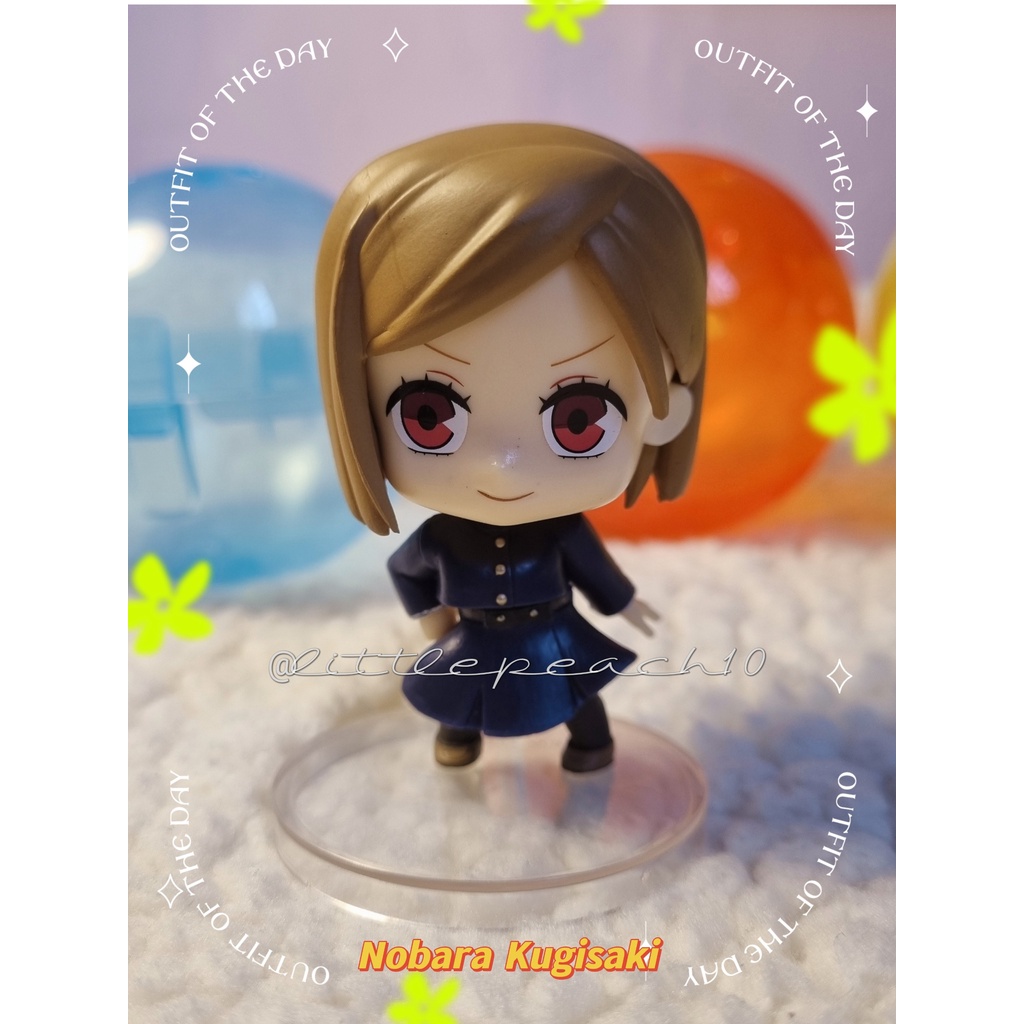 Mô hình Jujutsu Kaisen Bandai chú thuật hồi chiến Gashapon Gojo Megumi Yuji Nobara trứng gacha