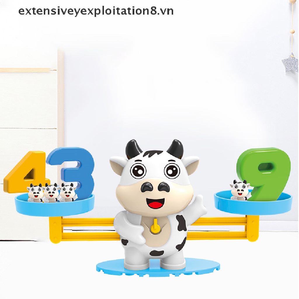 [Đặc Biệt] Đồ Chơi Bảng Số Khỉ Cân Bằng Toán Montessori Cho Bé [vn]
