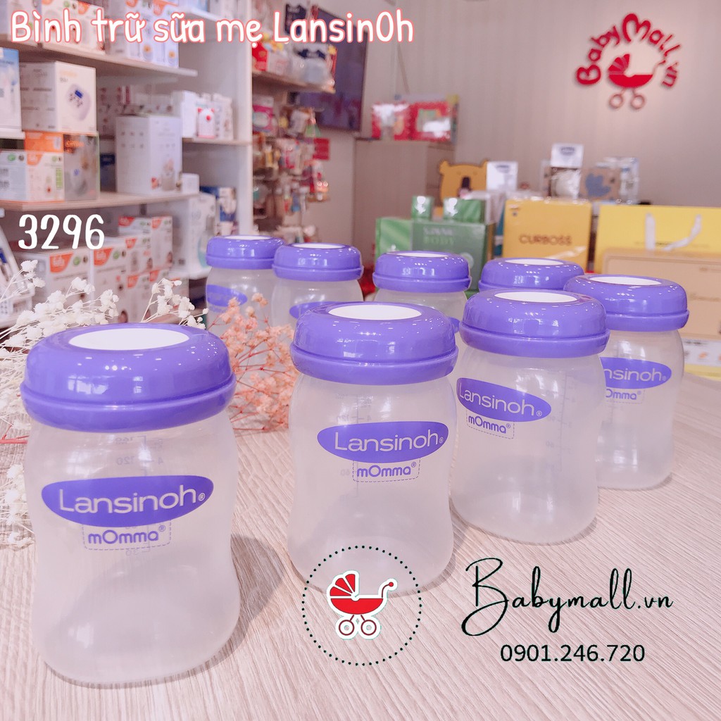 Bình trữ sữa Lansinoh 160ml hàng Mỹ 3296