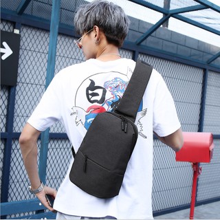 Túi đeo chéo nam nữ Xiaomi Urban Leisure ( ĐEN & XÁM ) túi đeo chéo thời trang FREESHIP
