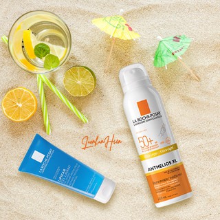SET XỊT CHỐNG NẮNG LA ROCHE-POSAY CHO DA NHẠY CẢM ❤ LA ROCHE-POSAY ANTHELIOS INVISIBLE MIST ULTRA-LIGHT SPF50+