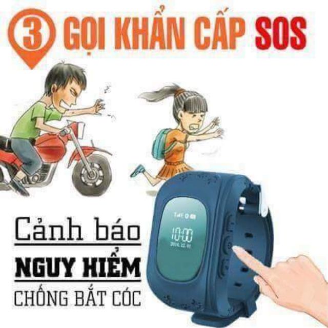 ĐỒNG HỒ ĐỊNH VỊ TRẺ EM. NGHE GỌI HAI CHIỀU