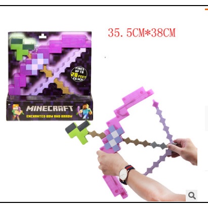 Đồ chơi vũ khí cung tên cực ngầu game Minecraft