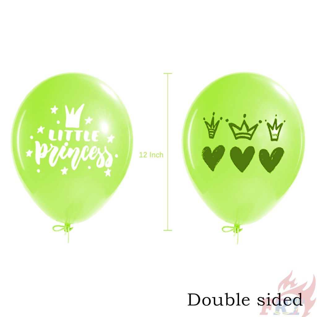1 bong bóng latex 12 inch trang trí tiệc sinh nhật in chữ You Are My Princess