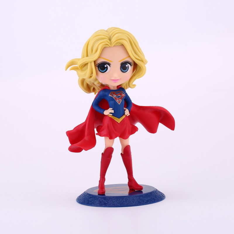 Mô hình Supergirl | Tiểu cảnh nữ siêu nhân để bàn mini