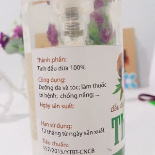 Dầu dừa Thiên Ân đặc sản Bến Tre
