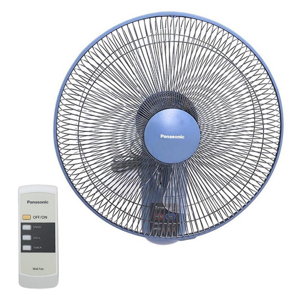 Quạt treo tường Panasonic F-409MB màu xanh - Hàng Chính Hãng