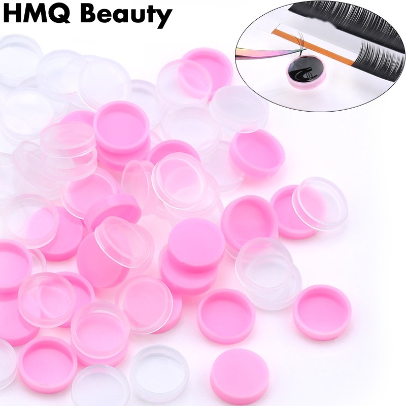 Set 100 Cốc Nhỏ Giọt Keo Dán Lông Mi Tiện Lợi